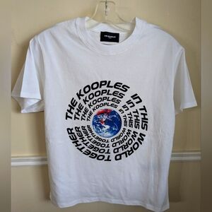 ⭐NWOT⭐ The Kooples Planet Motif Cotton T-Shirt